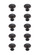 Logyn Knob Multipack (Set of 10) in Oil-rubbed Bronze (173|KB2005-ORB-10PK)