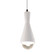 Radiance One Light Pendant in Bisque (102|CER-6520-BIS-DBRZ-WTCD)