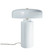 Portable Two Light Portable in Gloss White (outside and inside of fixture) (102|CER-2525-WTWT)