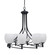 Capri Eight Light Chandelier in Matte Black (200|908-MB-615)