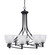 Capri Eight Light Chandelier in Matte Black (200|908-MB-500)