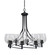 Capri Eight Light Chandelier in Matte Black (200|908-MB-4810)