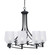 Capri Eight Light Chandelier in Matte Black (200|908-MB-4250)