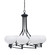 Capri Eight Light Chandelier in Matte Black (200|908-MB-212)