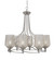 Capri Eight Light Chandelier in Brushed Nickel (200|908-BN-4253)