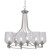 Capri Eight Light Chandelier in Brushed Nickel (200|908-BN-4250)