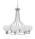 Capri Eight Light Chandelier in Brushed Nickel (200|908-BN-4101)