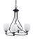 Capri Four Light Chandelier in Matte Black (200|904-MB-615)