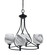 Capri Four Light Chandelier in Matte Black (200|904-MB-4819)