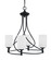 Capri Four Light Chandelier in Matte Black (200|904-MB-310)