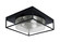 Flush Mounts Three Light Flush Mount in Matte Black (200|856-MB-2)