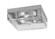 Flush Mounts Three Light Flush Mount in Brushed Nickel (200|842-BN-0)