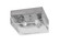 Flush Mounts Two Light Flush Mount in Brushed Nickel (200|840-BN-0)