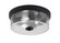 Flush Mounts Three Light Flush Mount in Matte Black (200|834-MB-2)