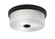 Flush Mounts Three Light Flush Mount in Matte Black (200|834-MB-1)