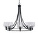 Paramount Eight Light Chandelier in Matte Black (200|3408-MB-4812)