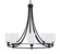 Paramount Eight Light Chandelier in Matte Black (200|3408-MB-310)