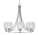 Paramount Eight Light Chandelier in Brushed Nickel (200|3408-BN-4250)