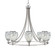 Paramount Eight Light Chandelier in Brushed Nickel (200|3408-BN-4165)