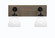 Oxbridge Two Light Bathroom Lighting in Matte Black & Painted Distressed Wood-look (200|1772-MBDW-4761)