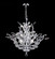 Florale 13 Light Chandelier in Silver (64|94457S22)