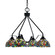 Odyssey Three Light Chandelier in Matte Black (200|2604-MB-9905)