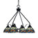 Odyssey Three Light Chandelier in Matte Black (200|2604-MB-9425)