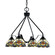 Odyssey Three Light Chandelier in Matte Black (200|2604-MB-9365)