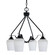 Odyssey Three Light Chandelier in Matte Black (200|2604-MB-211)