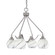 Odyssey Four Light Chandelier in Brushed Nickel (200|2604-BN-4109)