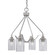 Odyssey Three Light Chandelier in Brushed Nickel (200|2604-BN-3002)