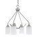 Odyssey Four Light Chandelier in Brushed Nickel (200|2604-BN-3001)