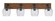 Oxbridge Four Light Bathroom Lighting in Matte Black & Painted Wood-look (200|1774-MBWG-4812)
