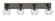 Oxbridge Four Light Bathroom Lighting in Matte Black & Painted Distressed Wood-look (200|1774-MBDW-4102)