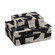 Bindu Box Set of 2 in Natural/Black/Linen (142|1200-0642)