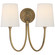 Reed Two Light Wall Sconce in Hand-Rubbed Antique Brass (268|TOB 2126HAB-L)