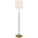 Bryant One Light Floor Lamp in Hand-Rubbed Antique Brass (268|TOB 1002HAB-L)