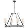Etoile Four Light Chandelier in Blackened Rust (268|S 5315BR-L)