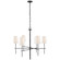 Grenol Six Light Chandelier in Bronze (268|S 5161BZ-L)