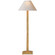 Strie One Light Buffet Lamp in Gilded Iron (268|CHA 8463GI-L)