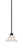 Paramount One Light Mini Pendant in Matte Black (200|3401-MB-751)