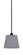 Paramount One Light Mini Pendant in Matte Black (200|3401-MB-4082)