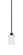 Paramount One Light Mini Pendant in Matte Black (200|3401-MB-310)