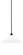 Paramount One Light Mini Pendant in Matte Black (200|3401-MB-2161)