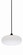 Paramount One Light Mini Pendant in Matte Black (200|3401-MB-216)