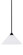 Paramount One Light Mini Pendant in Matte Black (200|3401-MB-2121)