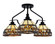 Odyssey Three Light Semi-Flush Mount in Matte Black (200|2607-MB-9975)