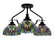 Odyssey Three Light Semi-Flush Mount in Matte Black (200|2607-MB-9905)