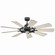 Gentry 60''Ceiling Fan in Weathered Zinc (12|300260WZC)