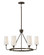 Lewis LED Chandelier in Black Oxide (13|45006BX)